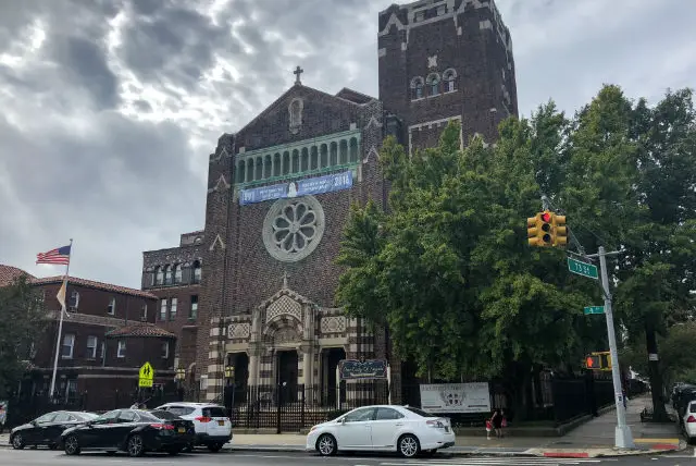 Our Lady of Angels in Bay Ridge, where Father Cadavid was first stationed in 2012